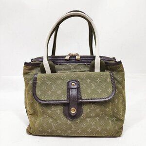 Louis Vuitton LV Hand Bag M92507 Sacmary kate Green Monogram Mini Lin 2882718